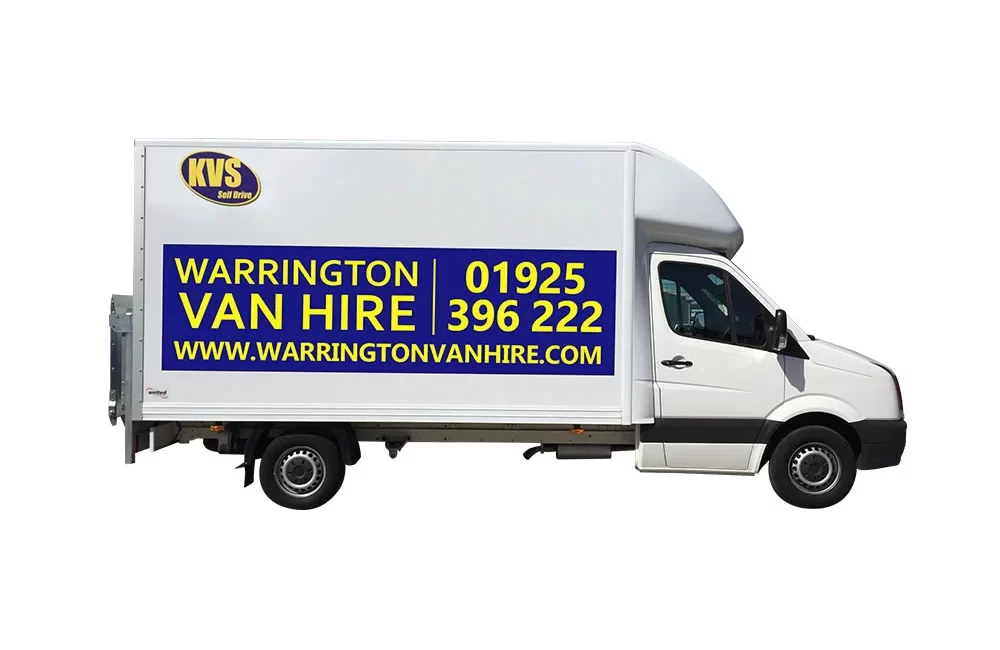A professional fleet of high-specification rental vehicles, including Transit and Luton vans, available through Golborne van rental services.