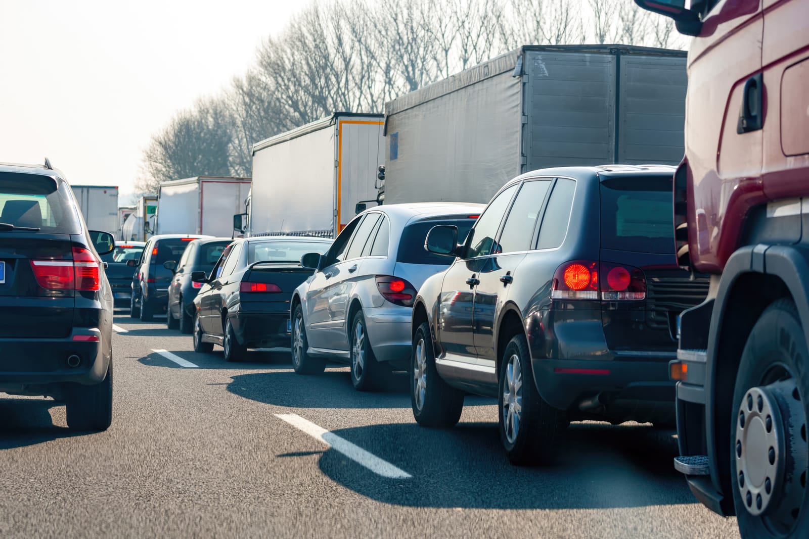 Warrington hire van driving in busy traffic for the first time